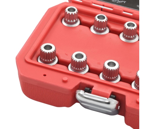 vidaXL 10-daļīgs bloķēšanas riteņu atslēgu komplekts BMW automašīnām