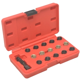 16-Daļīgs Aizdedzes Sveču Vītņu Remonta Komplekts, M14X1,25 Vidaxl