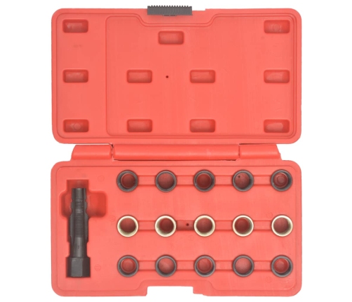 16-Daļīgs Aizdedzes Sveču Vītņu Remonta Komplekts, M14X1,25 Vidaxl