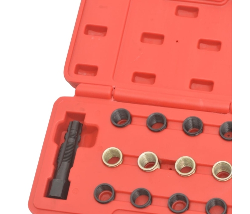 16-Daļīgs Aizdedzes Sveču Vītņu Remonta Komplekts, M14X1,25 Vidaxl