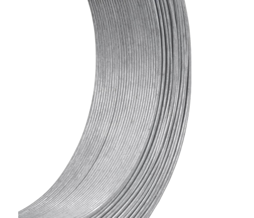 vidaXL žoga sasaistes stieple, 250 m, 3,8 mm, tērauds