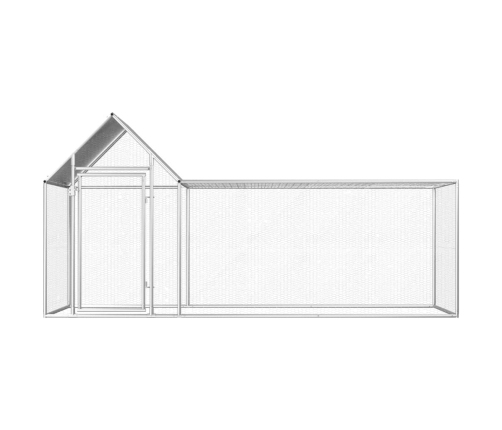 vidaXL vistu būris, 3x1x1,5 m, cinkots tērauds