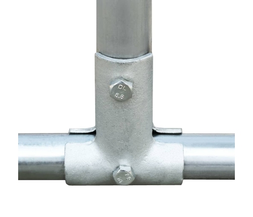 vidaXL vistu būris, 5x1x1,5 m, cinkots tērauds