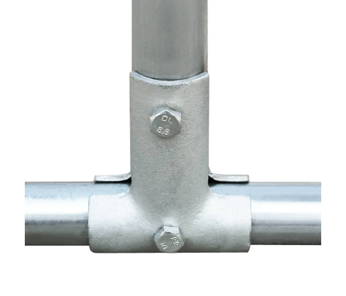 vidaXL vistu būris, 4x2x2 m, cinkots tērauds