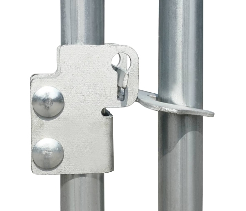 vidaXL vistu būris, 8x2x2 m, cinkots tērauds