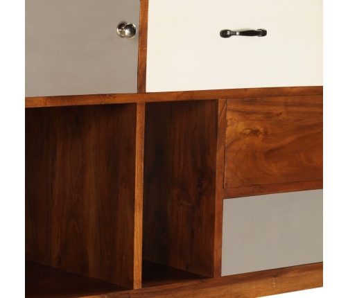 vidaXL kumode, 115x35x86 cm, akācijas masīvkoks