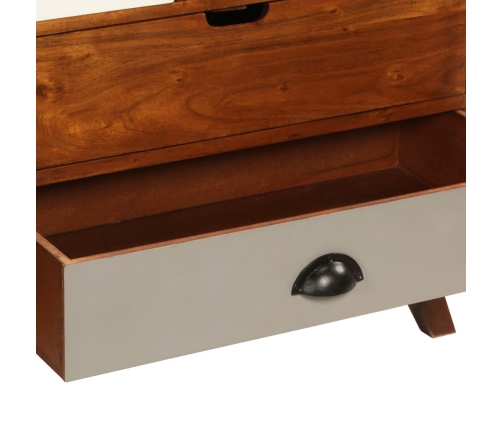 vidaXL kumode, 115x35x86 cm, akācijas masīvkoks