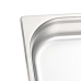 vidaXL Gastronorm trauki, 4 gab., GN 1/1, 65 mm, nerūsējošs tērauds