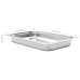 vidaXL Gastronorm trauki, 4 gab., GN 1/1, 65 mm, nerūsējošs tērauds