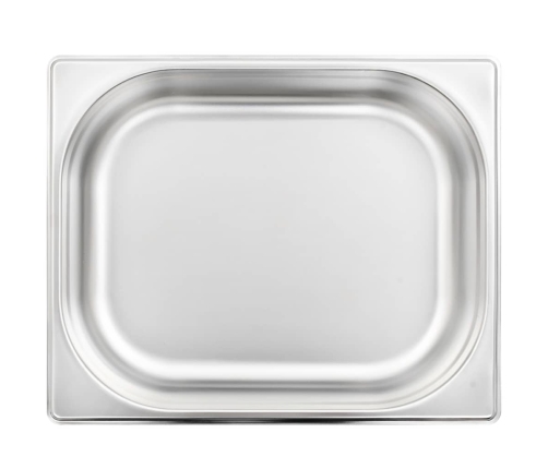 vidaXL Gastronorm trauki, 4 gab., GN 1/2, 65 mm, nerūsējošs tērauds