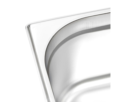 vidaXL Gastronorm trauki, 2 gab., GN 1/2, 150 mm, nerūsējošs tērauds