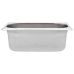 vidaXL Gastronorm trauki, 8 gab., GN 1/4, 100 mm, nerūsējošs tērauds