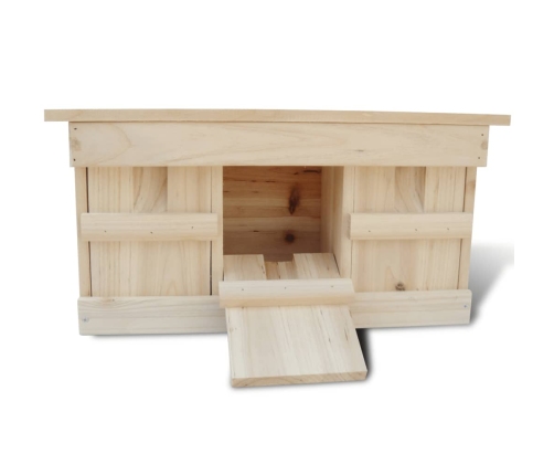 vidaXL zvirbuļu mājas, 2 gab., 44x15,5x21,5 cm, koks