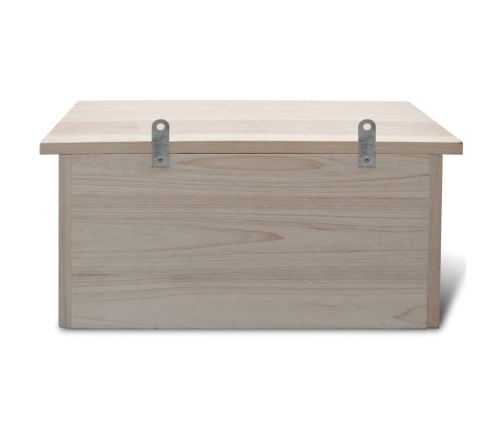 vidaXL zvirbuļu mājas, 2 gab., 44x15,5x21,5 cm, koks