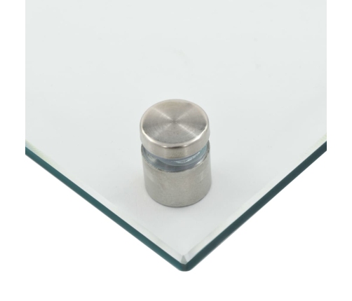 Virtuves Panelis, 70X40 Cm, Rūdīts Stikls, Caurspīdīgs Vidaxl