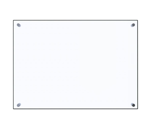 vidaXL virtuves panelis, 70x50 cm, rūdīts stikls, caurspīdīgs