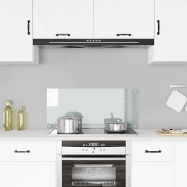 Virtuves Panelis, 90X40 Cm, Rūdīts Stikls, Caurspīdīgs Vidaxl