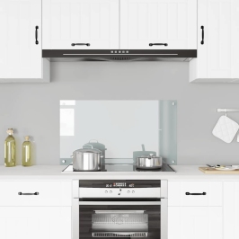 Virtuves Panelis, 90X50 Cm, Rūdīts Stikls, Caurspīdīgs Vidaxl