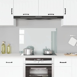 Virtuves Panelis, 90X60 Cm, Rūdīts Stikls, Caurspīdīgs Vidaxl