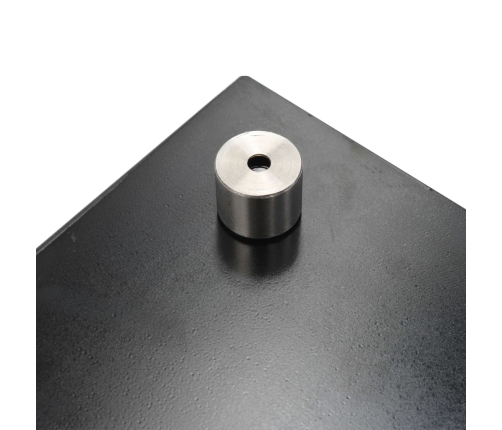 Virtuves Sienas Panelis, 100X50 Cm, Rūdīts Stikls, Melns Vidaxl