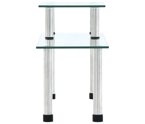 Virtuves Plaukts, 45X16X26 Cm, Caurspīdīgs Rūdīts Stikls Vidaxl