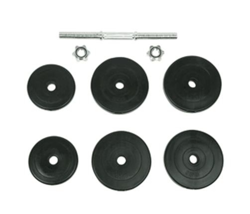 1 Hantele 15 Kg Ar 6 Svaru Diskiem