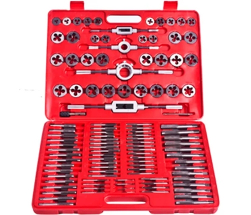 vidaXL vītņgriežņu komplekts, 111 detaļas