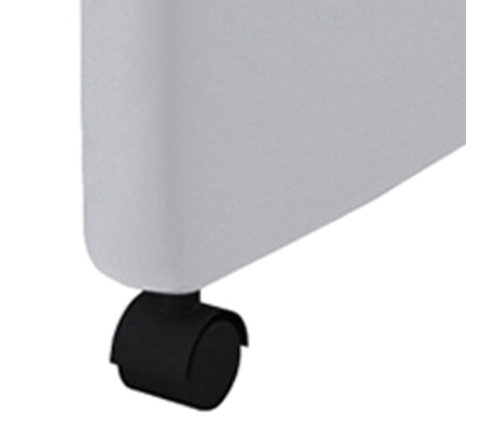 vidaXL virtuves krēsli, 4 gab., balta mākslīgā āda