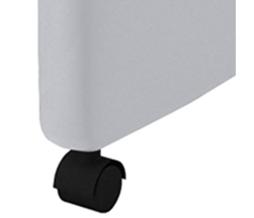 vidaXL virtuves krēsli, 6 gab., balta mākslīgā āda