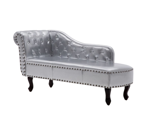 Zvilnis, Sudraba Krāsas Mākslīgā Āda Vidaxl