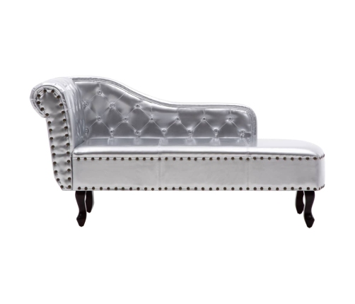 Zvilnis, Sudraba Krāsas Mākslīgā Āda Vidaxl