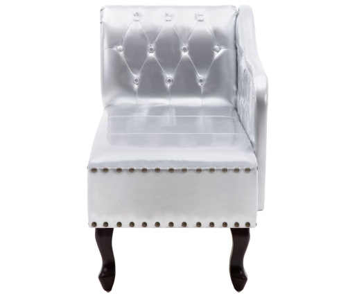 Zvilnis, Sudraba Krāsas Mākslīgā Āda Vidaxl