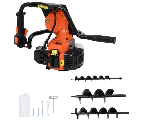 vidaXL zemes urbis, oranžs