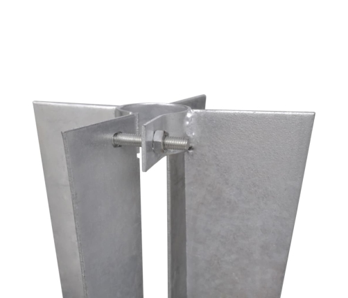 vidaXL žoga stabu mietiņi, 2 gab., tērauds