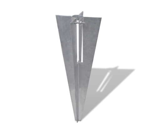 vidaXL žoga stabu mietiņi, 2 gab., tērauds