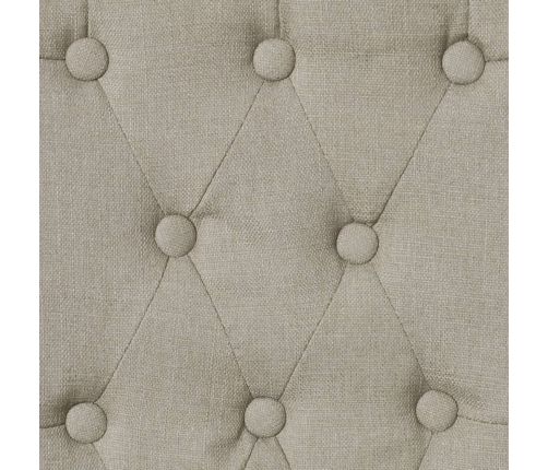 vidaXL virtuves krēsli, 2 gab., dzeltenbrūns audums