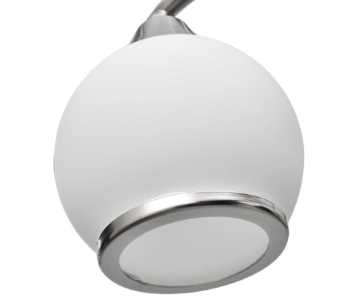 Griestu Lampa ar 3 Stikla Kupoliem Viļņotu Statīvu E14