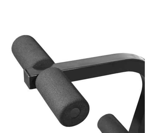 vidaXL saliekams svaru sols ar svaru stieni un hantelēm