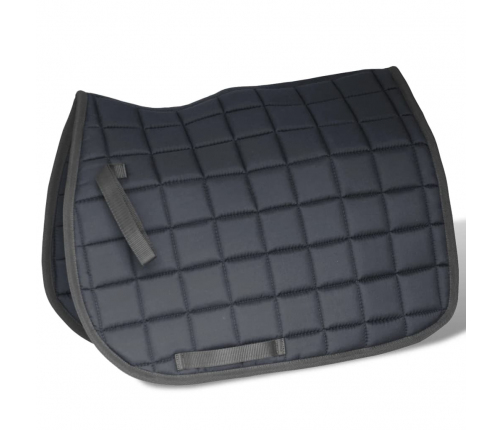 Zirgu Seglu / Sedlu Komplekts 40.64 cm Īstā Āda Melni 14cm 5 Piederumi