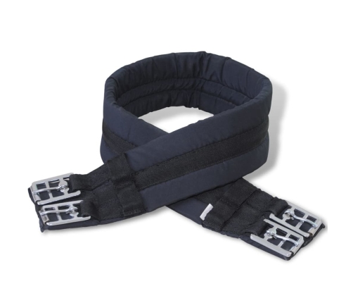 Zirgu Seglu / Sedlu Komplekts 44.45 cm Īstā Āda Melni 18cm 5 Piederumi