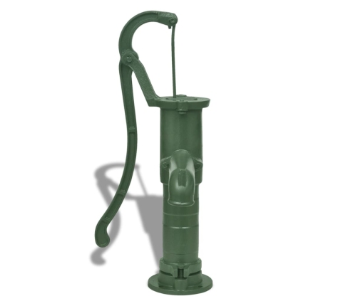 vidaXL dārza ūdens sūknis ar statīvu, čuguns