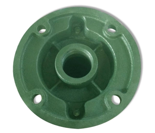 vidaXL dārza ūdens sūknis ar statīvu, čuguns