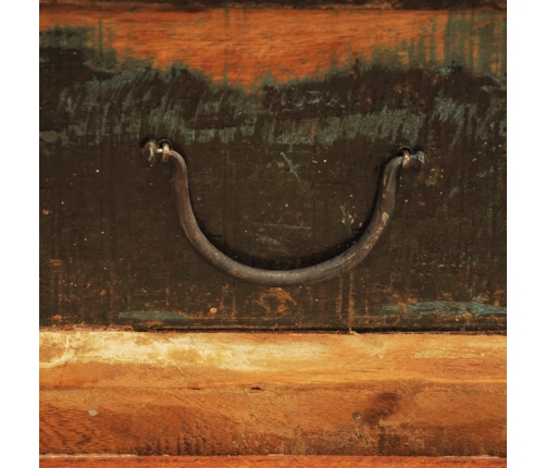 vidaXL kafijas galdiņš, uzglabāšanas lāde, antīks, pārstrādāts koks