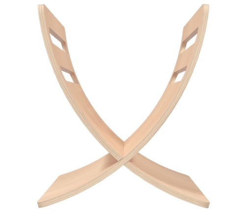 vidaXL žurnālu turētājs, dabīga koka krāsa, koks