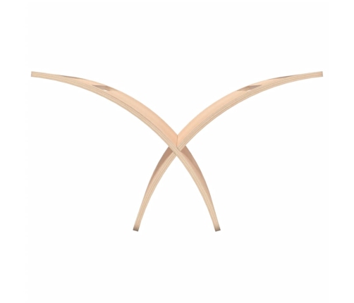 vidaXL žurnālu turētājs, dabīga koka krāsa, koks