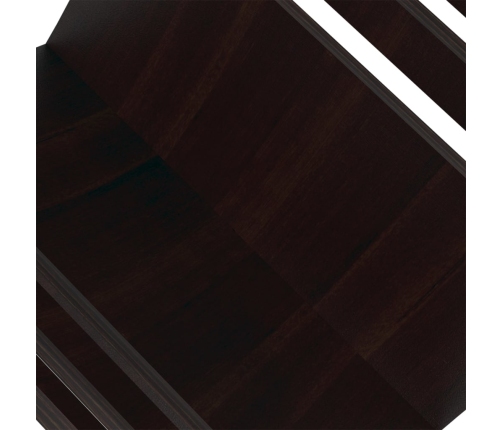 vidaXL žurnālu turētājs, brūns koks