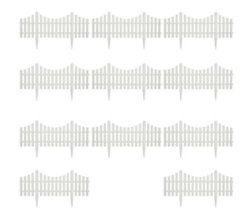 Zāliena apmales, 17 gab., baltas, 10 m