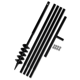 Zemes Urbis Ar Rokturi 100Mm Un Pagarinājuma Caurulēm 5M, Tērauds