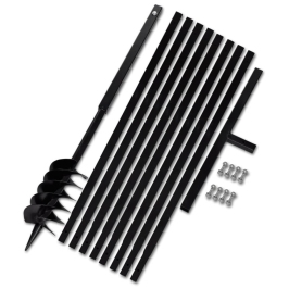 Zemes Urbis Ar Rokturi 120 Mm Un Pagarinājuma Caurulēm 9 M, Tērauds