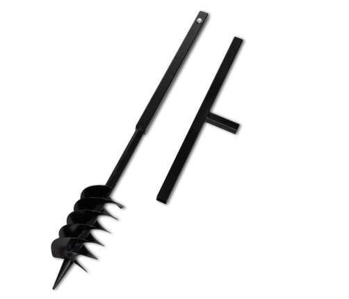 Zemes Urbis Ar Rokturi 120 Mm Un Pagarinājuma Caurulēm 9 M, Tērauds